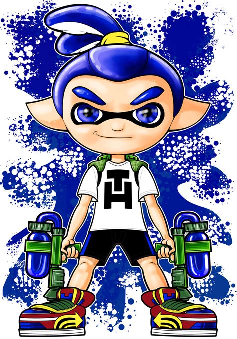 inkling boy|inkling boy drawing.